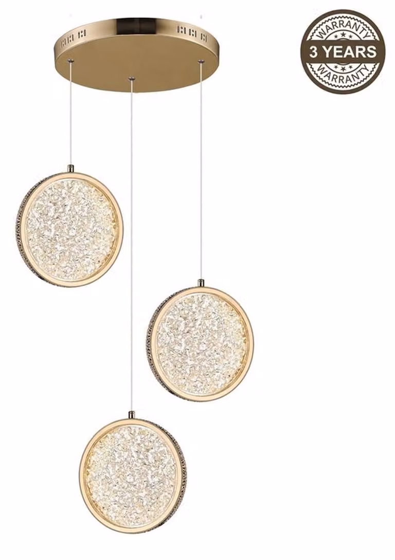 Lampada a sospensione LED Napoli A2378-3, diametro 30 cm, potenza 30W