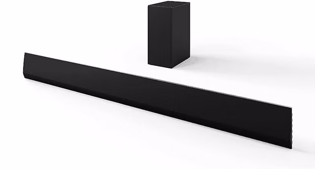 Soundbar LG SG10TY con Subwoofer Wireless 3.1 canali, Potenza Max 420 W, Argento Satinato