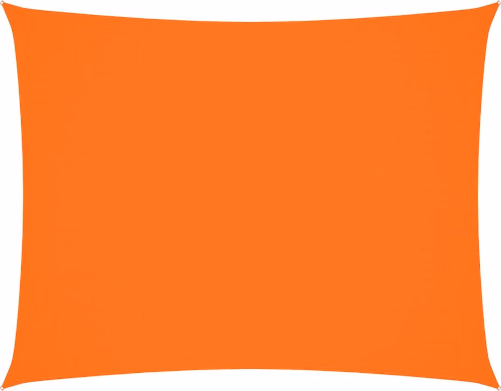 Parasole a Vela Oxford Rettangolare 4x6 m Arancione