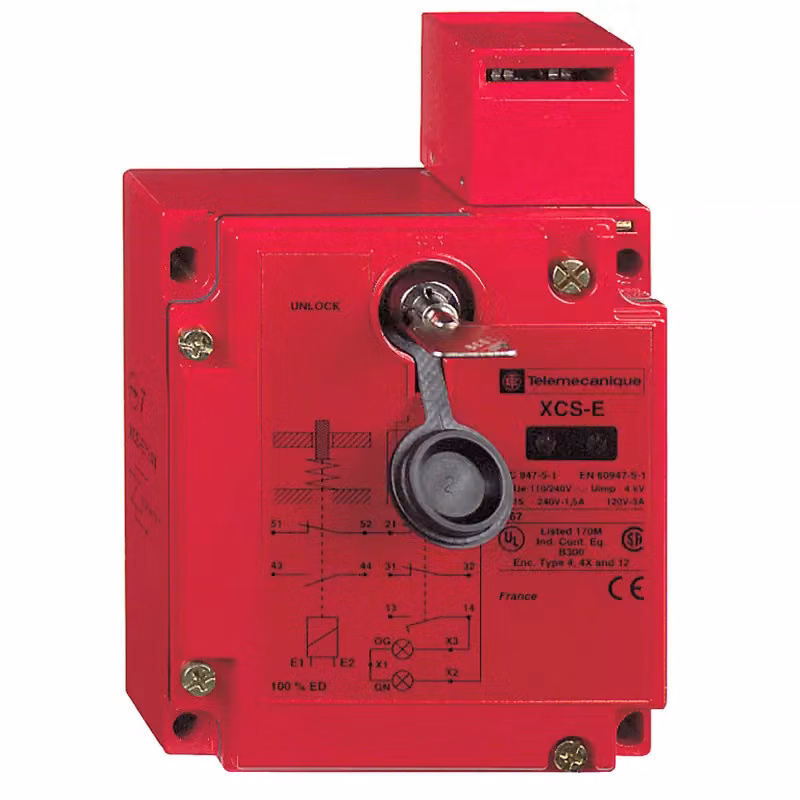 Interruttore di.posizione.di.sicurezza.24V.a.sgancio.magnetico. XCSE7312
