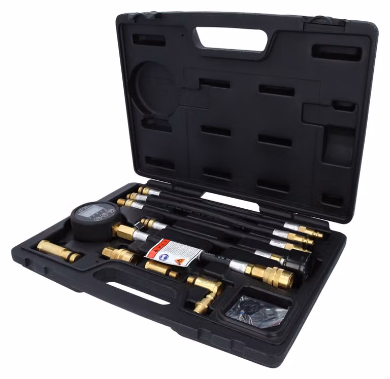 KS Tools Tester digitale di pressione di compressione, 10 pezzi, 150.1650