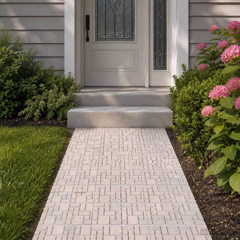 Piastrelle Mosaico vidaXL Effetto Marmo Colore Beige 30 x 30 cm