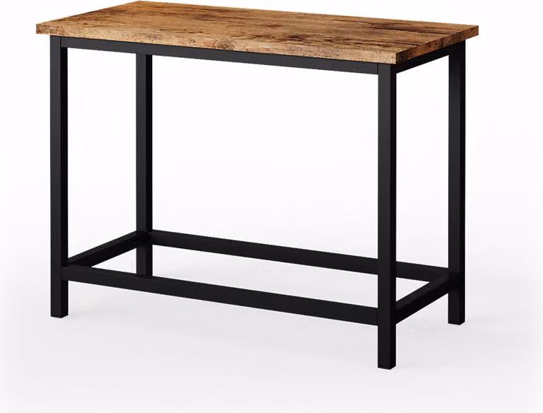 Panca Vicco Fyrk Legno antico 60 cm per tavolo da toeletta, Model 34137