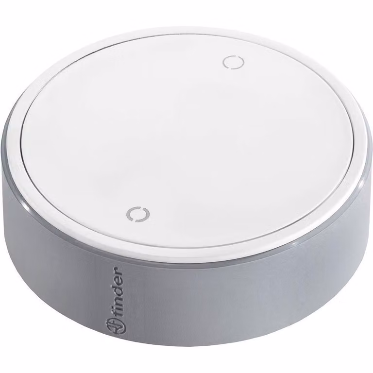 FINDER BEYON Pulsante wireless a 2 canali bianco