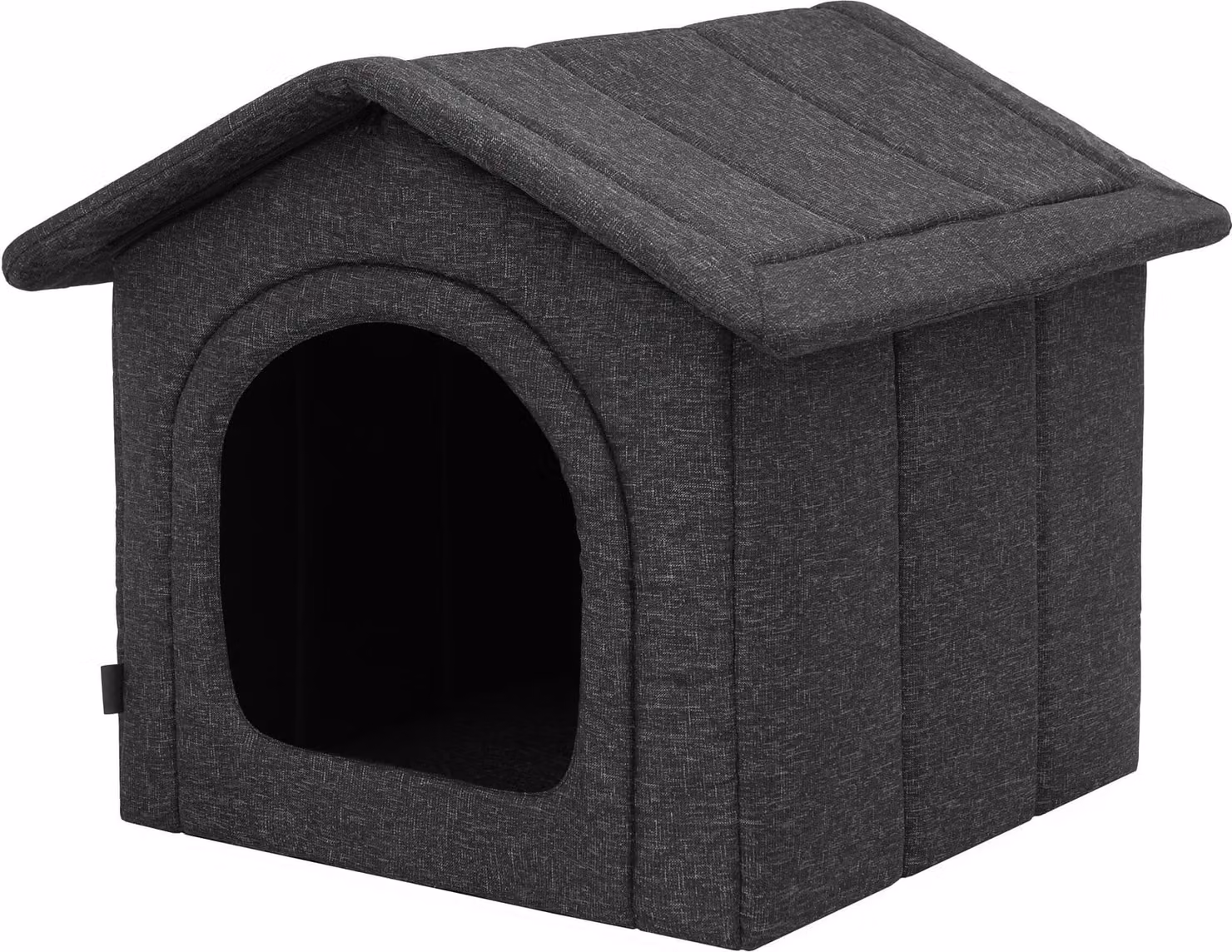 Cuccia per cani R4 (55×60×60 cm) - pieghevole e resistente alle intemperie, tetto rimovibile, OEKO-TEX, per cani di taglia media, da interno e da esterno