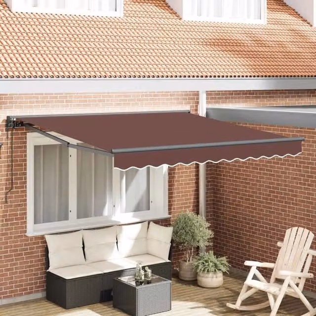 Struttura della tenda-Telaio per tenda da sole Marrone 300 x 250 cm 571120