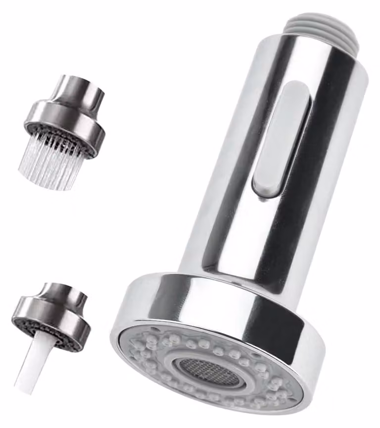 Accessorio per rubinetto da cucina, 2 modalità, soffione, risparmio idrico, confezione singola, per la cucina