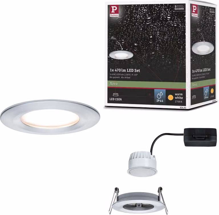 Paulmann Luce da incasso LED Nova a luce singola fissa