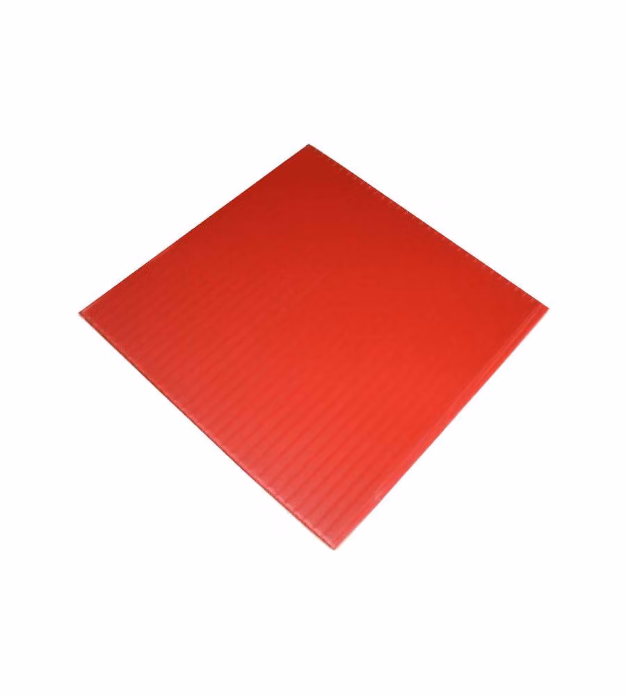 Lastra polionda polipropilene rosso 100x200 cm spessore 2,5 mm