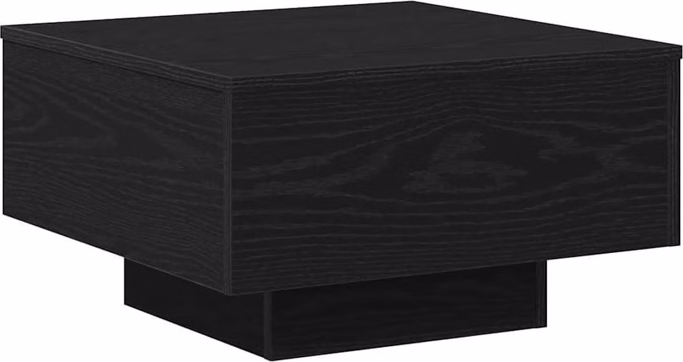 Tavolino da salotto Rovere Nero 55 x 55 x 31 cm