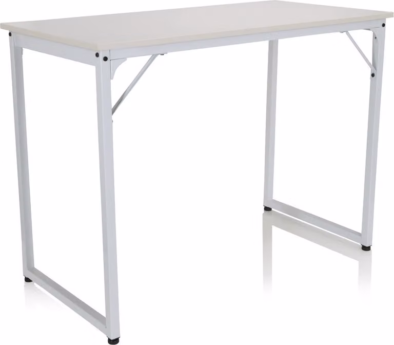 WORKSPACE I scrivania per computer 100 x 50 Bianco