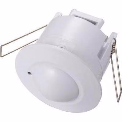 MENTAVILL Sensore di movimento PIR bianco - Rilevatore a infrarossi incorporato per l'illuminazione automatica e il risparmio energetico