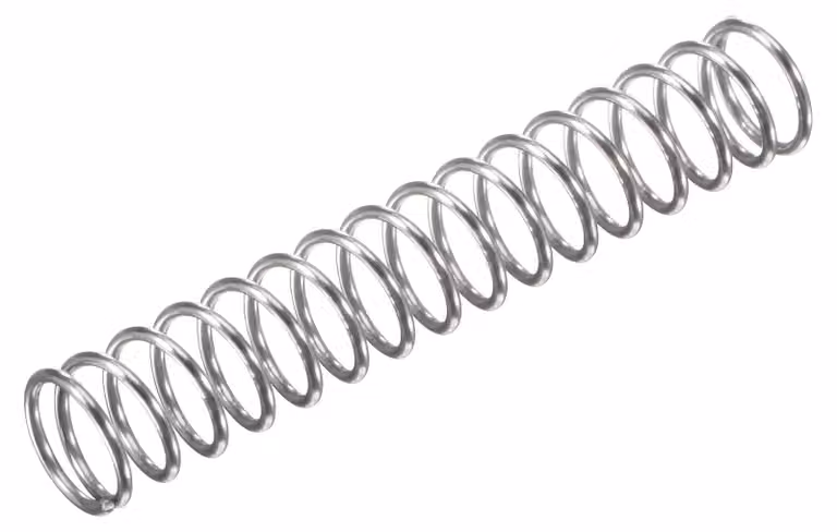 Molla a compressione, 8x0,8 mm, acciaio inossidabile 304, 11,8 N, confezione da 10 pezzi