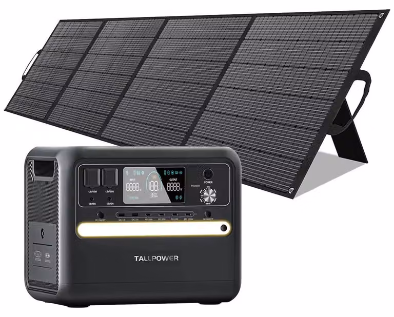Centralina portatile di accumulo energetico – Sistema di alimentazione di emergenza con capacità di 2160 Wh e potenza di uscita di 2400 W