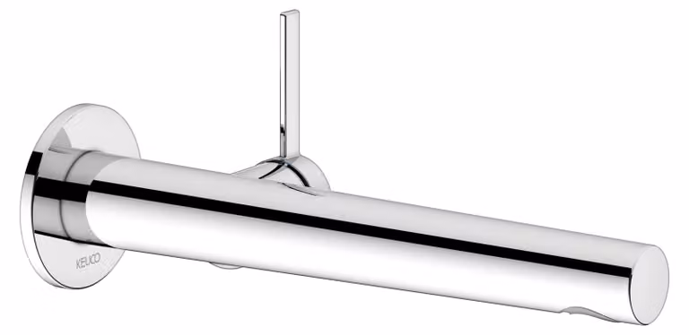 KEUCO IXMO Pure Mitigeur monocommandé pour lavabo encastré, 243mm, rosace ronde, 59516012101, 59516012101