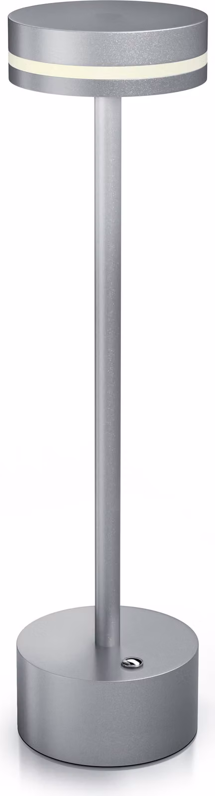 Lampada da tavolo LED Brandson senza fili, lampada da tavolo, lampada da comodino, dimmerabile all'infinito, 3 colori di luce, batteria ricaricabile, touch, cambio colore, più livelli di luminosità, USB-C, moderna