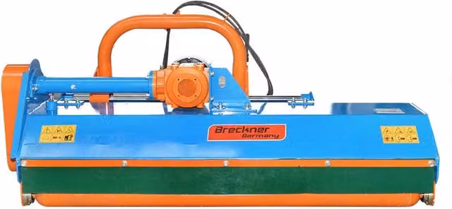 Trinciatrice Breckner Germany con traslazione idraulica, larghezza 1750 mm, potenza 55–75 CV e peso 385 kg – 1