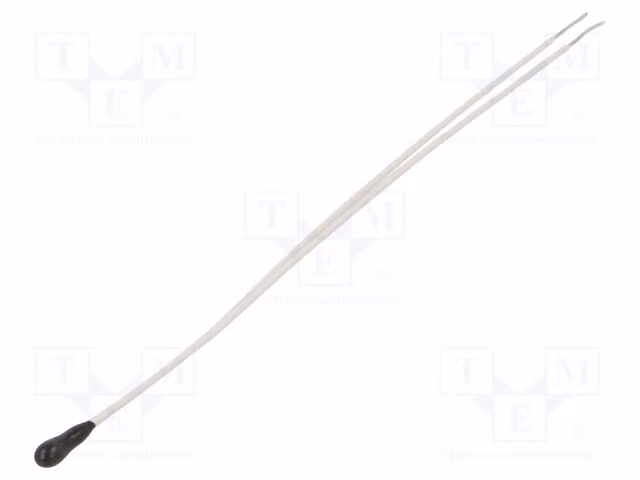 1 x Termistore NTC a montaggio traversa, 3500K, -40÷125°C, 1,8kΩ, 0,2°C, modello TTS-1.8KC7-BZ, per misurazioni di temperatura