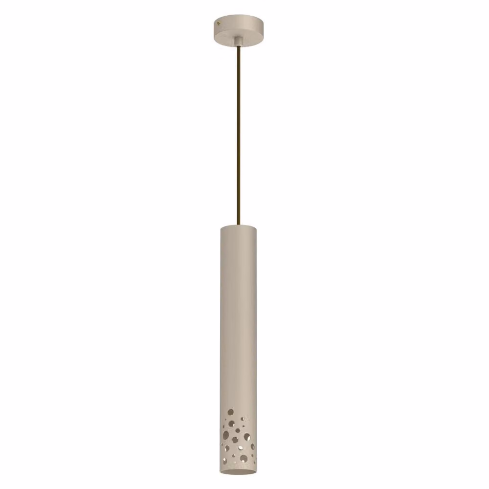 Tibia Buble tubo crema lampada a sospensione decorativa 1xGU10 8W Luminex