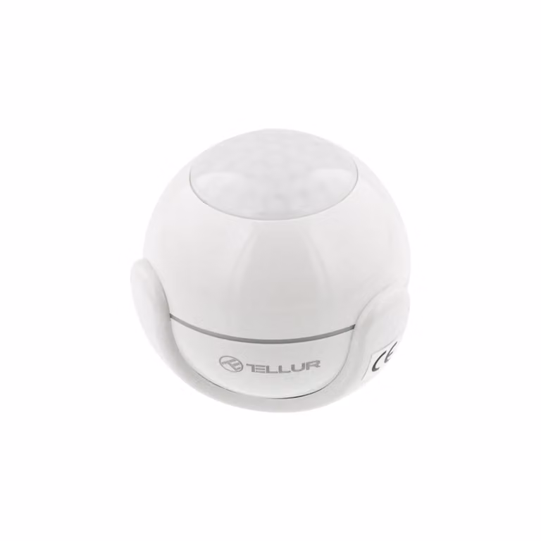 Sensore di movimento intelligente Tellur WiFi, PIR, bianco