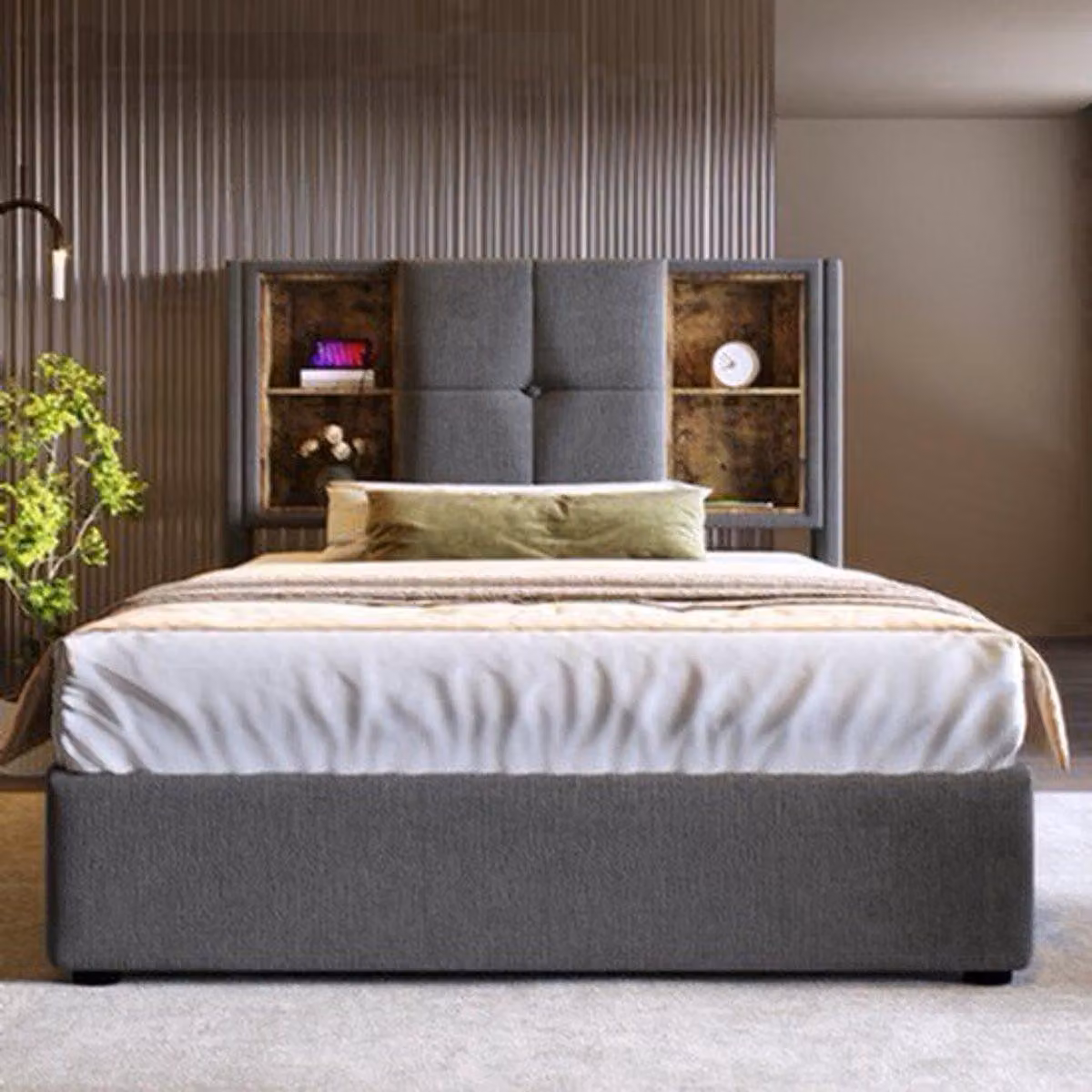 Mobiletto elegante con ampie possibilità di stoccaggio - Credenza bianca per cucina e soggiorno
