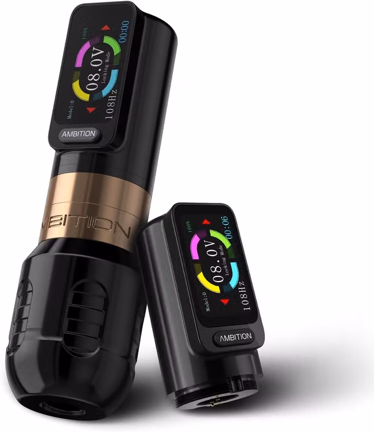 Macchina senza fili con batteria aggiuntiva da 2400 mAh, motore brushless e schermo touch colorato