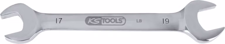 KS TOOLS ACCIAIO INOX Doppia chiave aperta 30x32 mm angolata - 964.2215