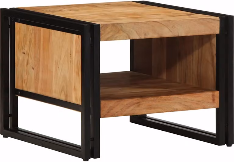 Maison Exclusive - Tavolino da salotto 50x50x38 cm in legno massello di acacia