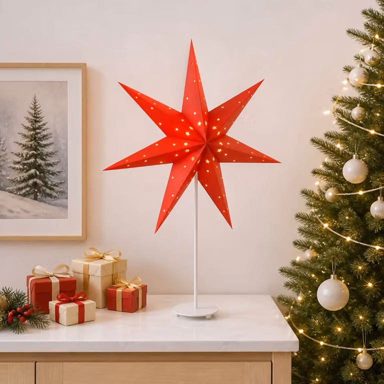 vidaXL Illuminazione Natalizia RAAHE Bianco caldo 55 x 15 x 70 cm