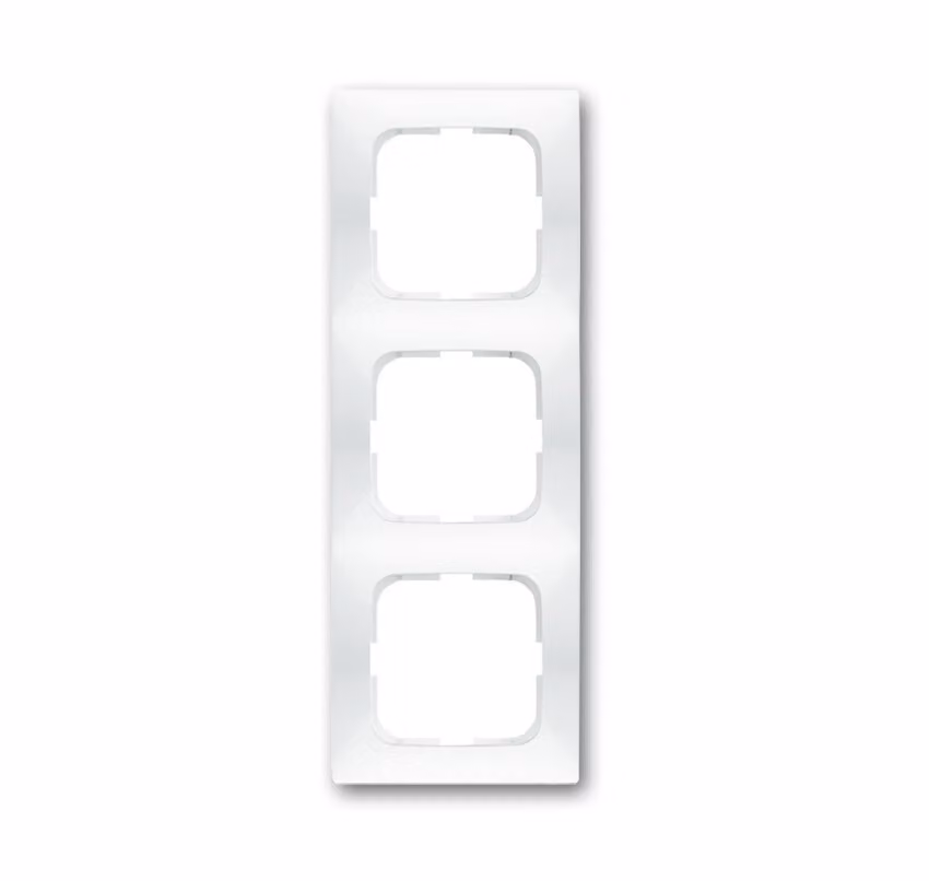 Busch-Jaeger 1723-214 Cornice di copertura, cornice tripla bianco alpino