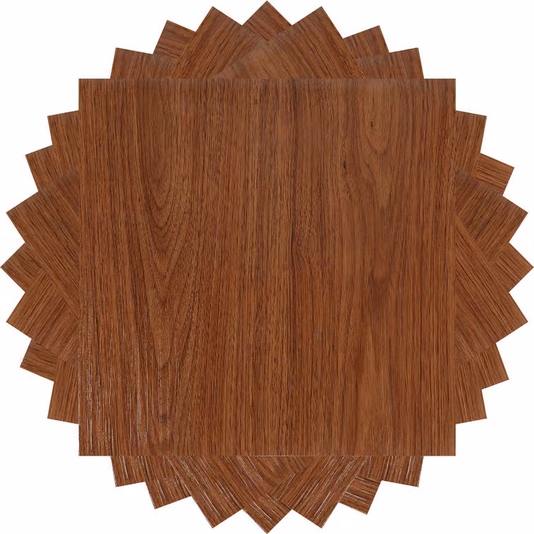 Pavimento vinilico Jopassy, pavimento in PVC, piastrelle autoadesive, effetto marmo, colore legno, circa 1m²/11 piastrelle