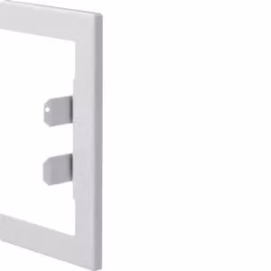 Copertura a muro Hager in acciaio BRA 85x130 OT 80 vw BRA85130W9016