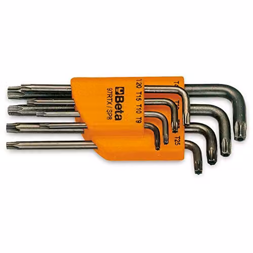 Chiavi Torx Piegate T9/40 Pz 8      97Rtx/Sc8 Beta