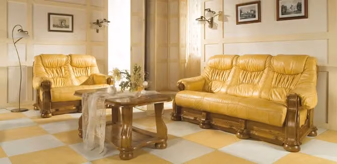 Sofagarnitur 3+2 Sitzer Klassischer Wohnlandschaft Sofas Couchen Polster