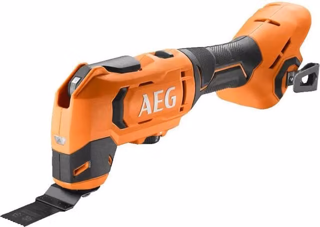 Utensile multifunzione a batteria AEG 18V con 6 velocità e 20000 osc/min in colore arancione – 1