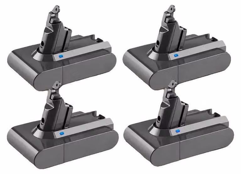 Batterie di ricambio, al litio-ione, capacità 12,8 Ah, confezione da 3 pezzi - V6-12800mAh