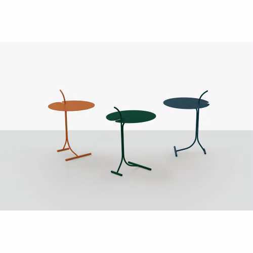 Tavolino funzionale in metallo dal design contemporaneo Edge - Target Point