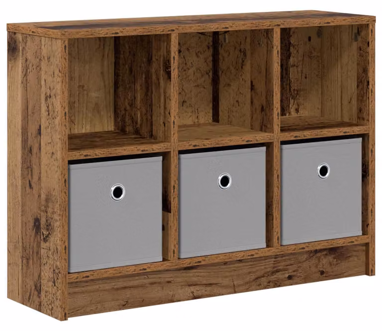 Credenza con cassetto Legno vecchio 73,5 x 22,5 x 53,5 cm