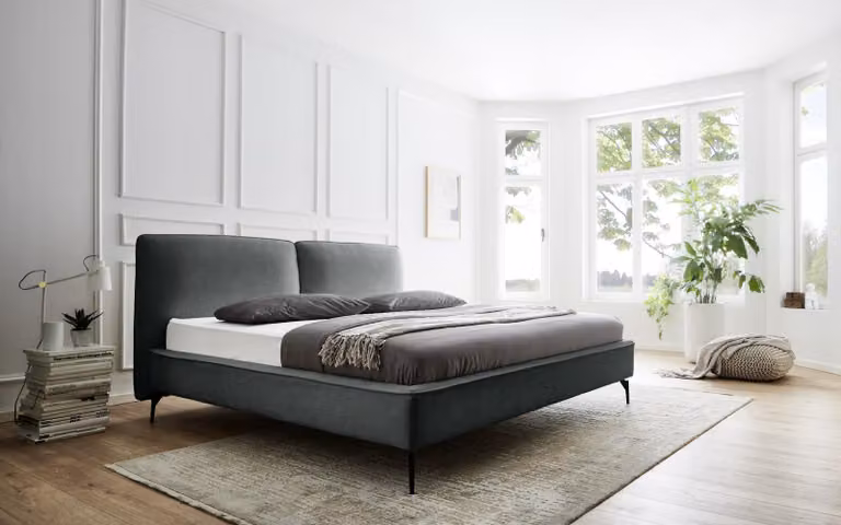 Letto imbottito Infinity di Meise Möbel