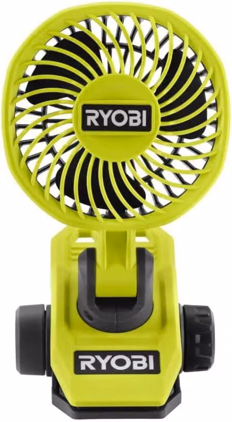 Ventilatore a clip a batteria al litio USB 4 V RYOBI RCF4-0