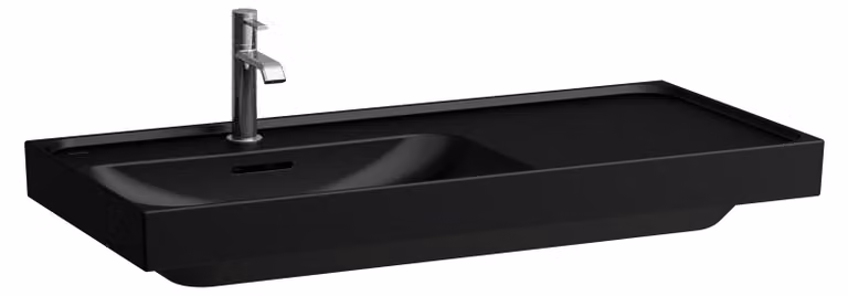LAUFEN MEDA lavabo, encastrable, tablette à droite, 1000x460mm, 3 trous pour robinet, avec trop-plein, H8171187161081, H8171187161081