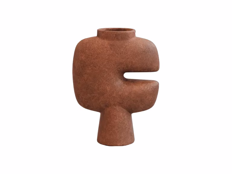 Tribal Vaso, Medio - Terracotta H. 30 cm