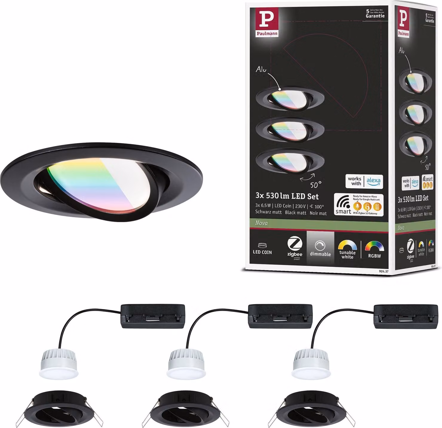 Paulmann Luce da incasso LED Nova