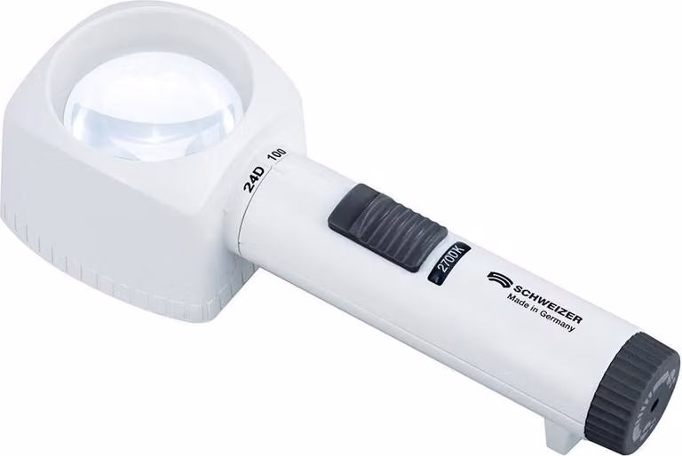 Schweizer Ökolux Plus 6 fach / Ø 55 mm Neutralweiß