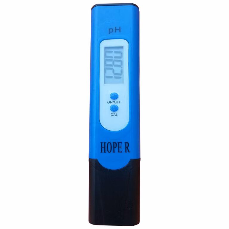 Misuratore digitale di PH con correzione automatica, con ATC, polvere di calibrazione, scatola, HOPE R