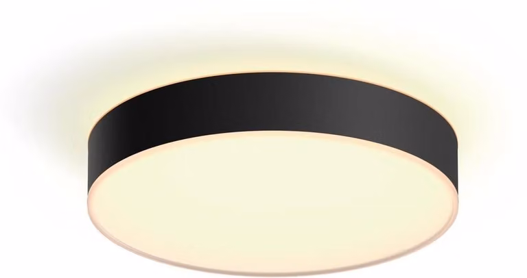 Lampada da soffitto media Philips Hue Enrave - Nera
