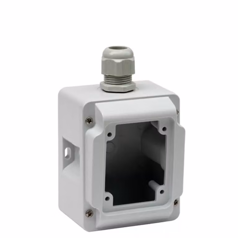 Schneider Electric: scatola da incasso per prese da incasso, 16 A, 3/4 poli, con flangia 65x85 mm PKZ085
