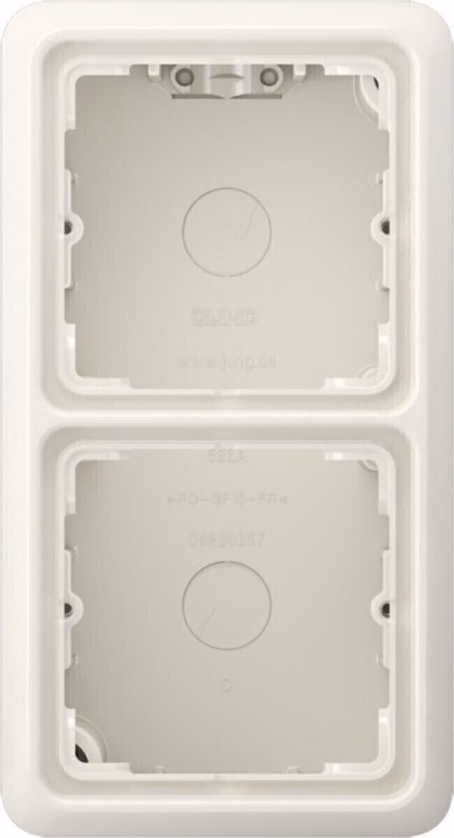 JUNG Aufputz-Kappe CD582AW CD500 weiss CD582AW (CD582AW)