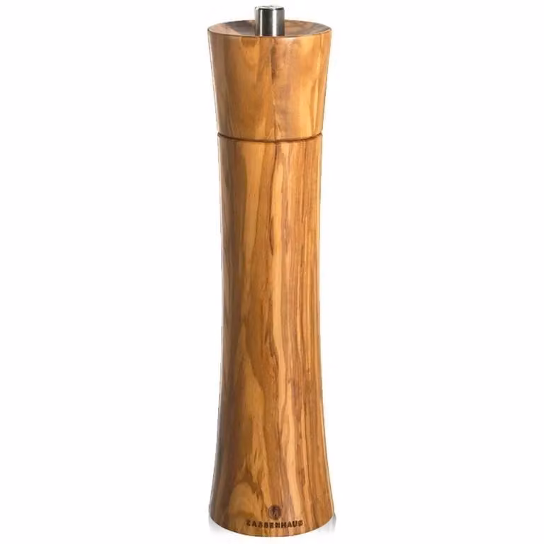 Passaverdura Zassenhaus Frankfurt in Legno di Ulivo con Meccanismo in Ceramica e 6 Regolazioni, Colore Beige – 2