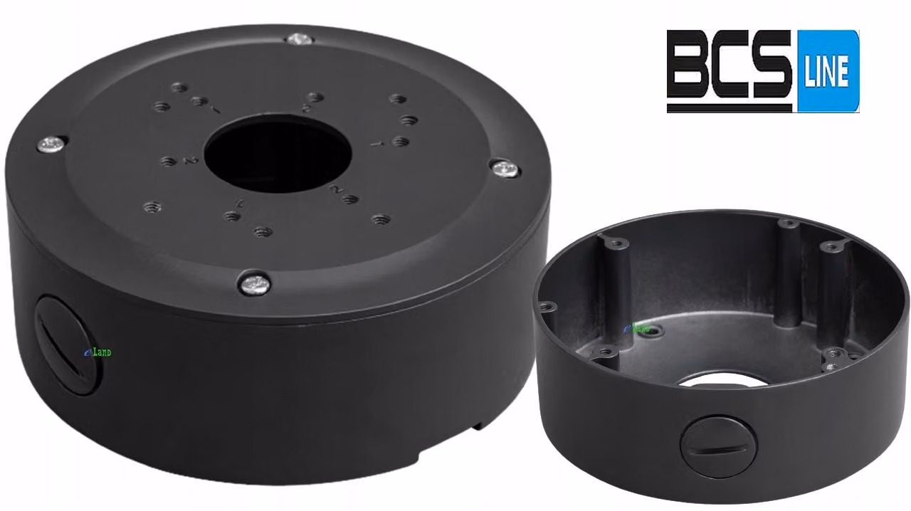 Adattatore per scatola di montaggio BCS per telecamere di sicurezza, modello BCS-ATA12456-G